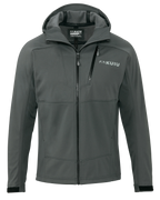 Axis Hybrid Hooded Jacket | Gunmetal