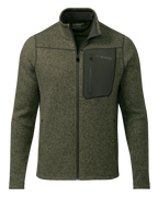 Base Camp Full Zip Sweater | Olive Heather