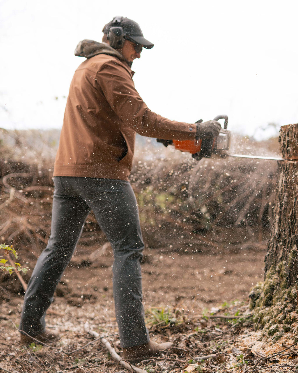 Brawley Canvas Jacket | Saddle