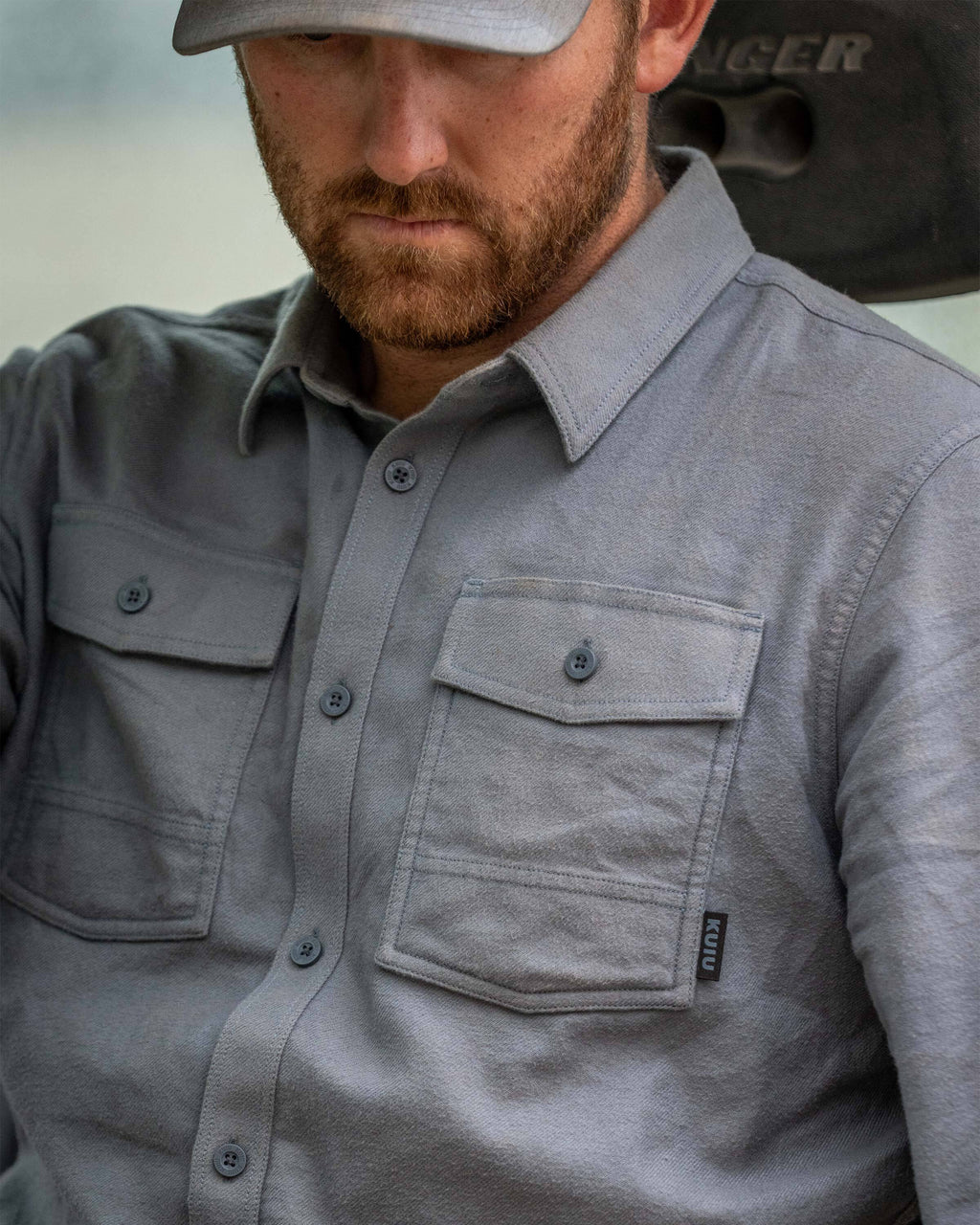 Field Flannel Shirt | Ash