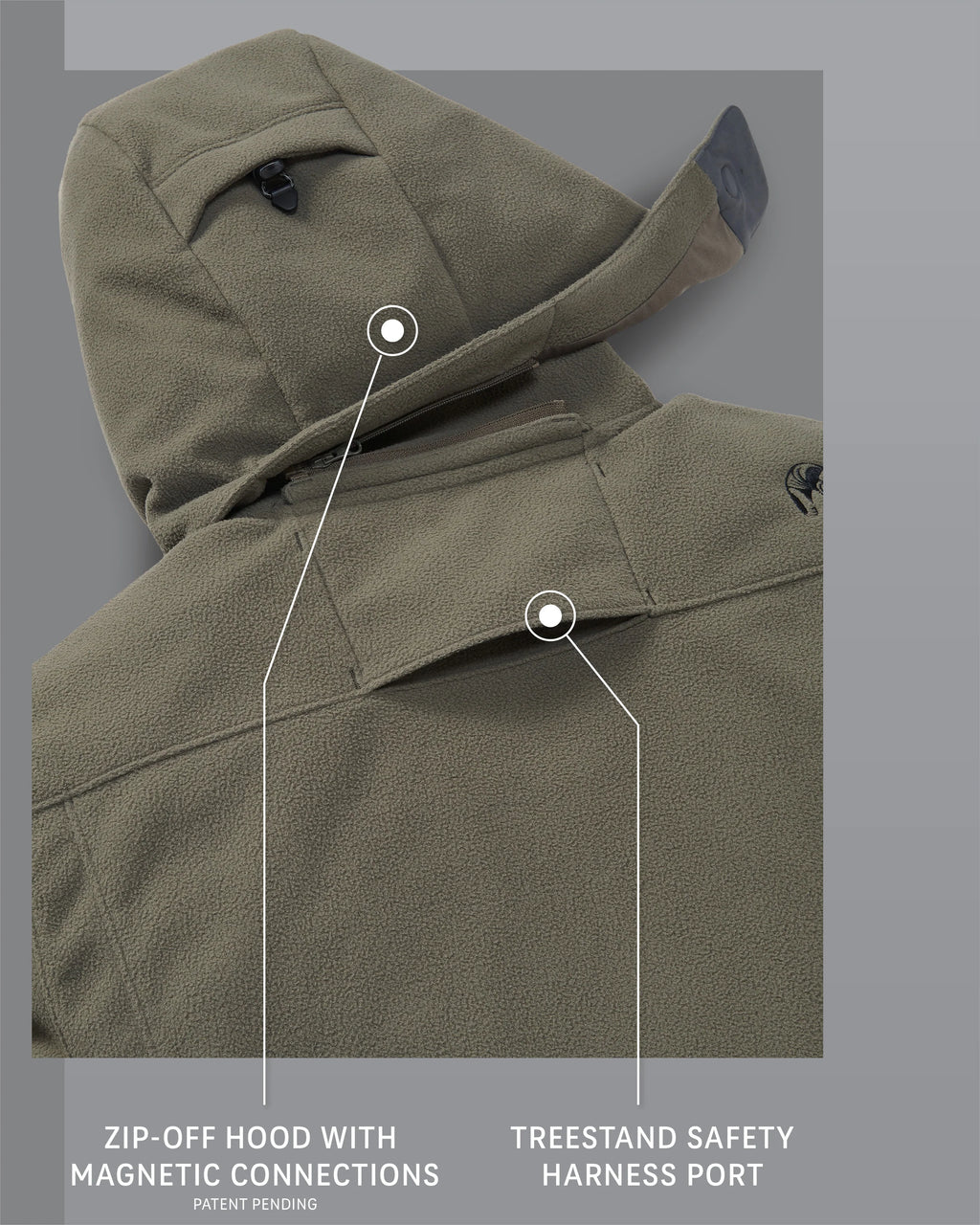 KUIU Proximity LT Hooded Jacket | Ash