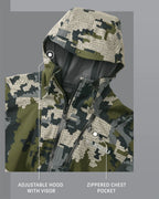 Axis Hybrid Hooded Jacket | Verde