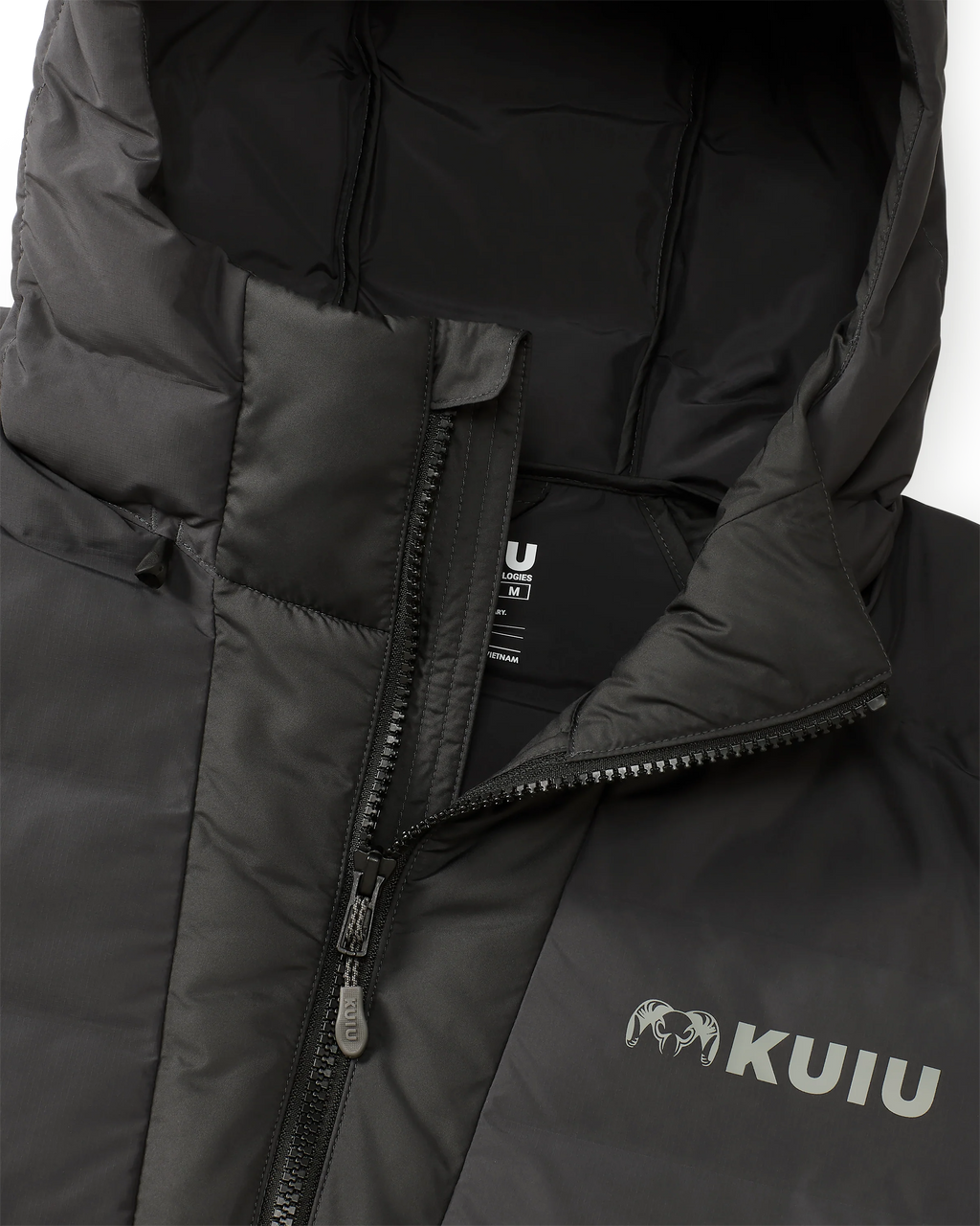 Elements Hooded Jacket | Gunmetal