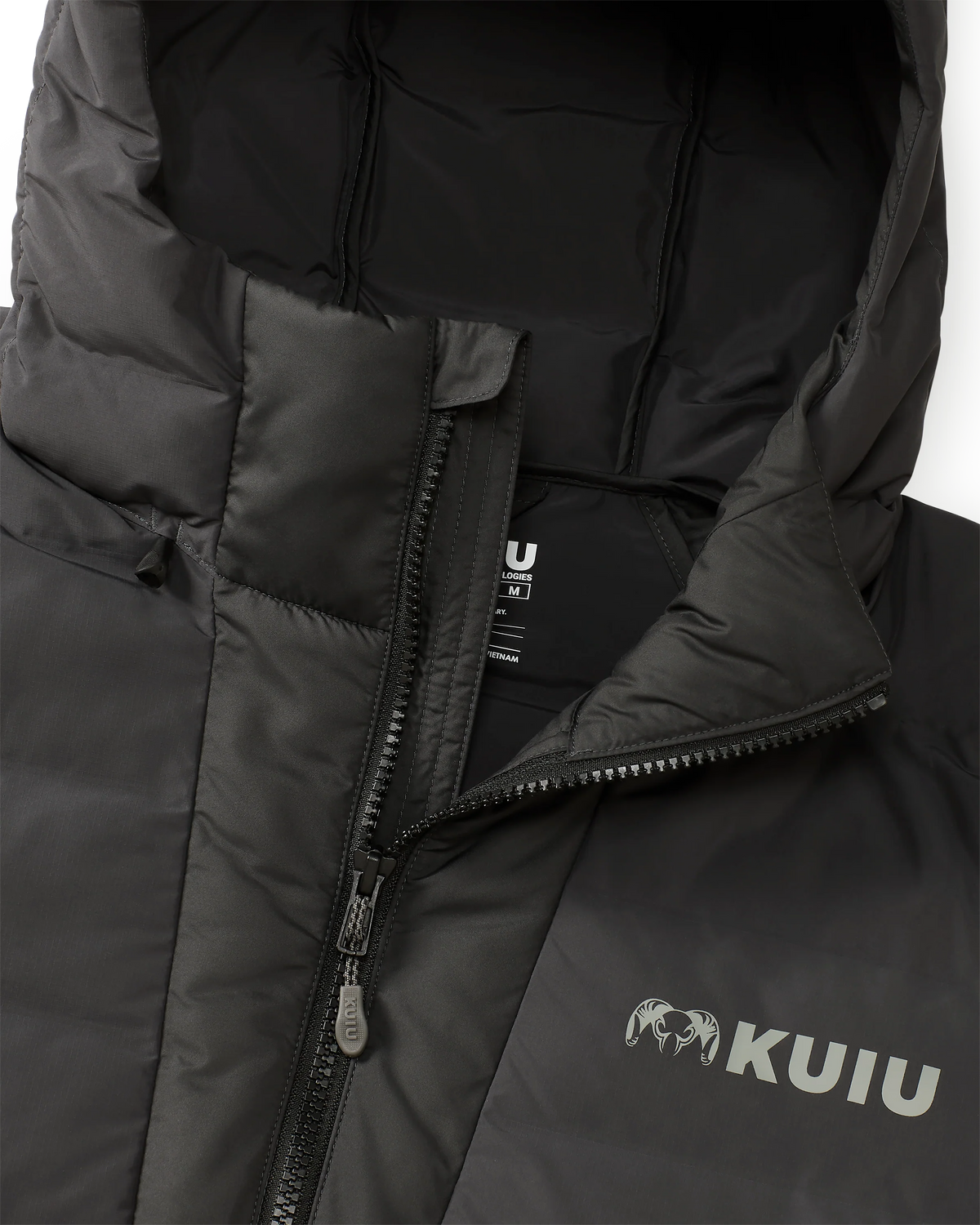 Elements Hooded Jacket | Gunmetal