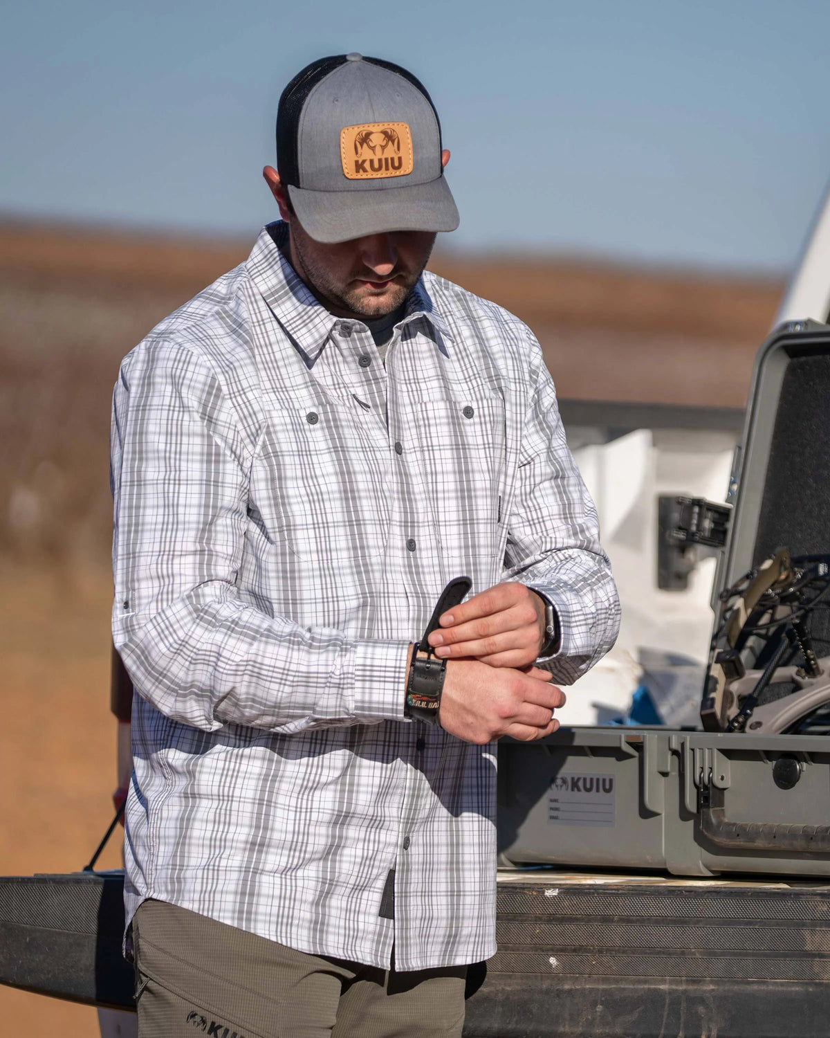 Borrego LS Shirt | Buckbrush Plaid