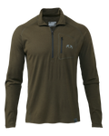 ULTRA Merino 145 Zip-T Hunting Shirt | Loden