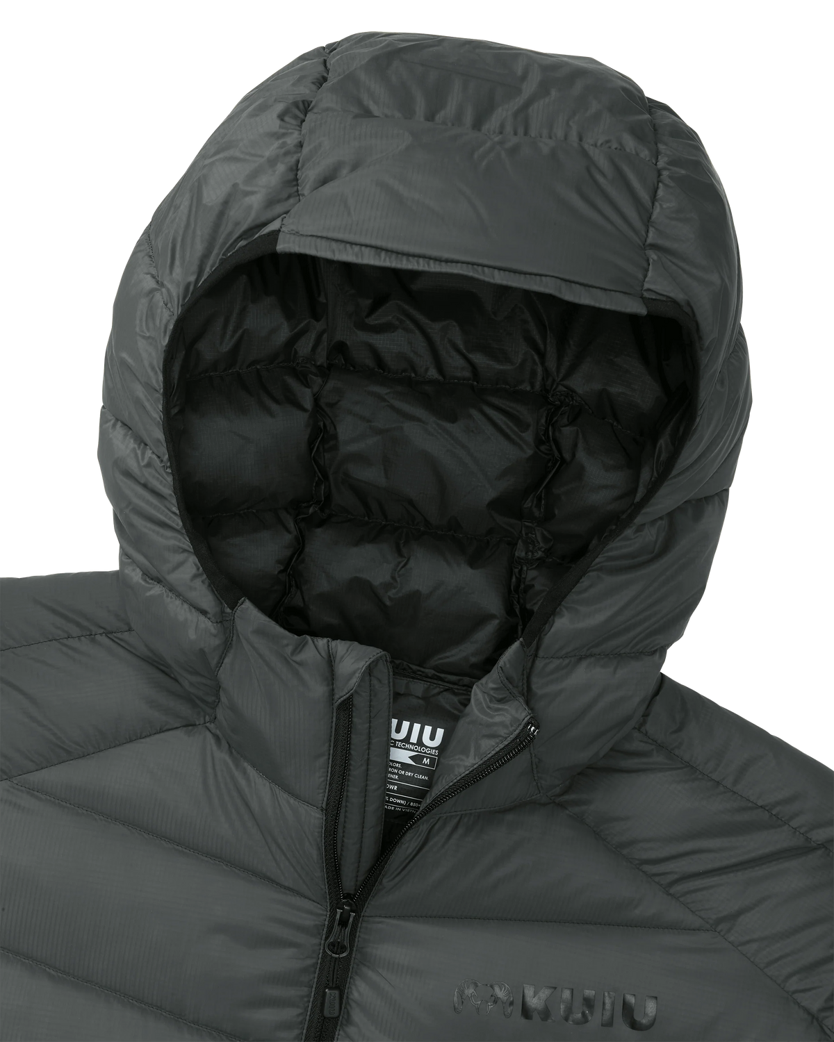Women's Super Down LT Hooded Jacket | Gunmetal
