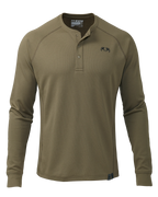 PRO Merino 200 Henley | Ash