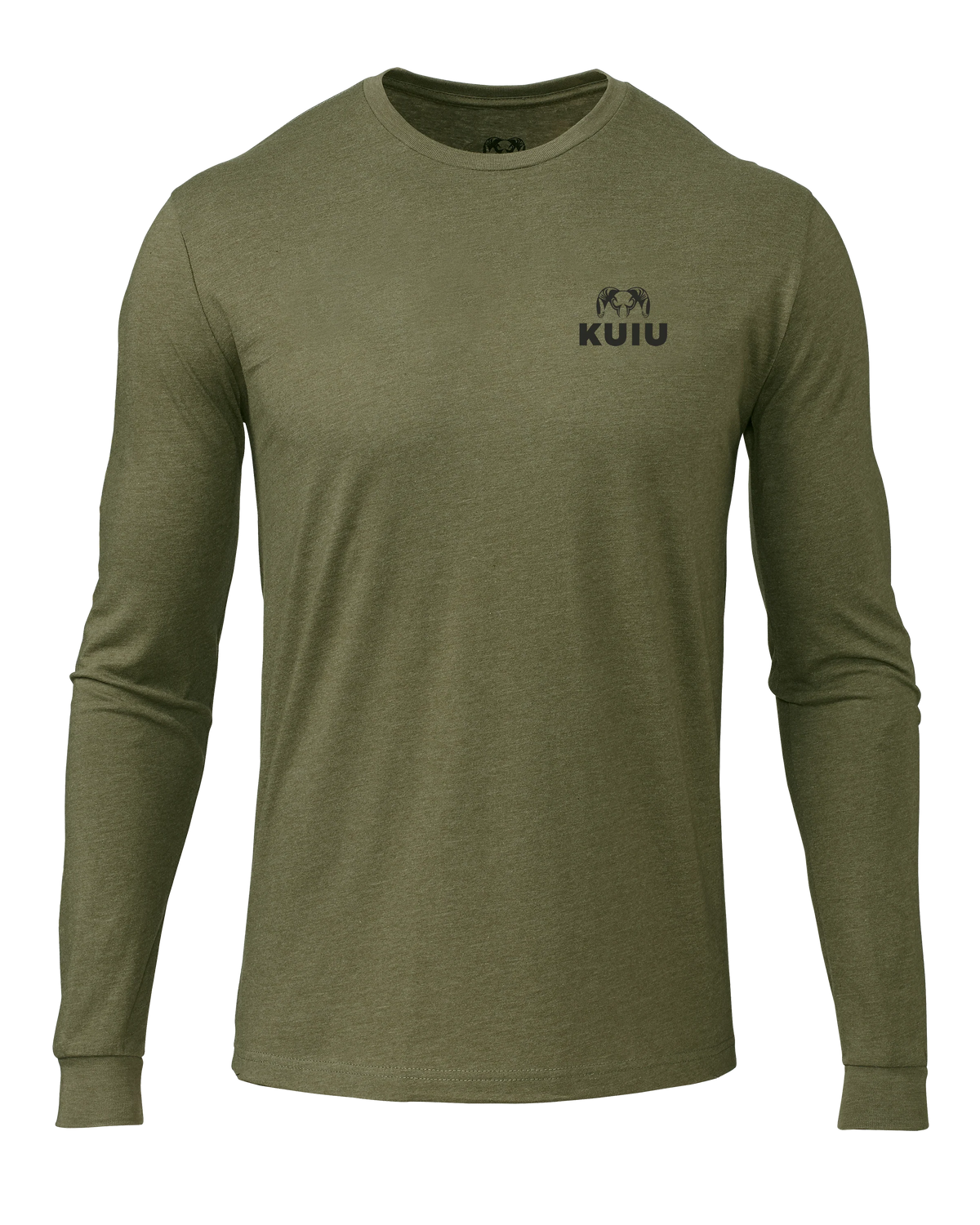 KUIU Logo Long Sleeve T-Shirt | Military Green