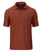 KUIU Performance Polo | Heather Rust
