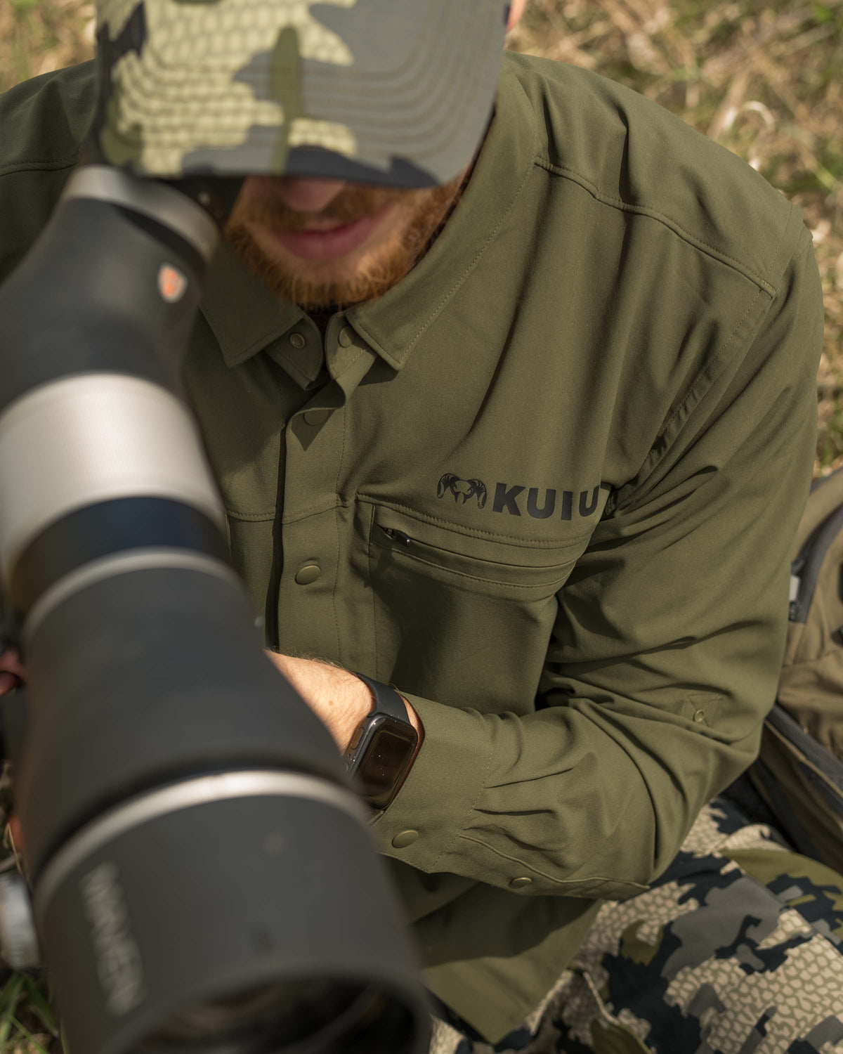 Mesa Vented LS Snap Shirt | Storm