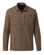 Motive Flannel Lined Shirt Jacket | Major Brown