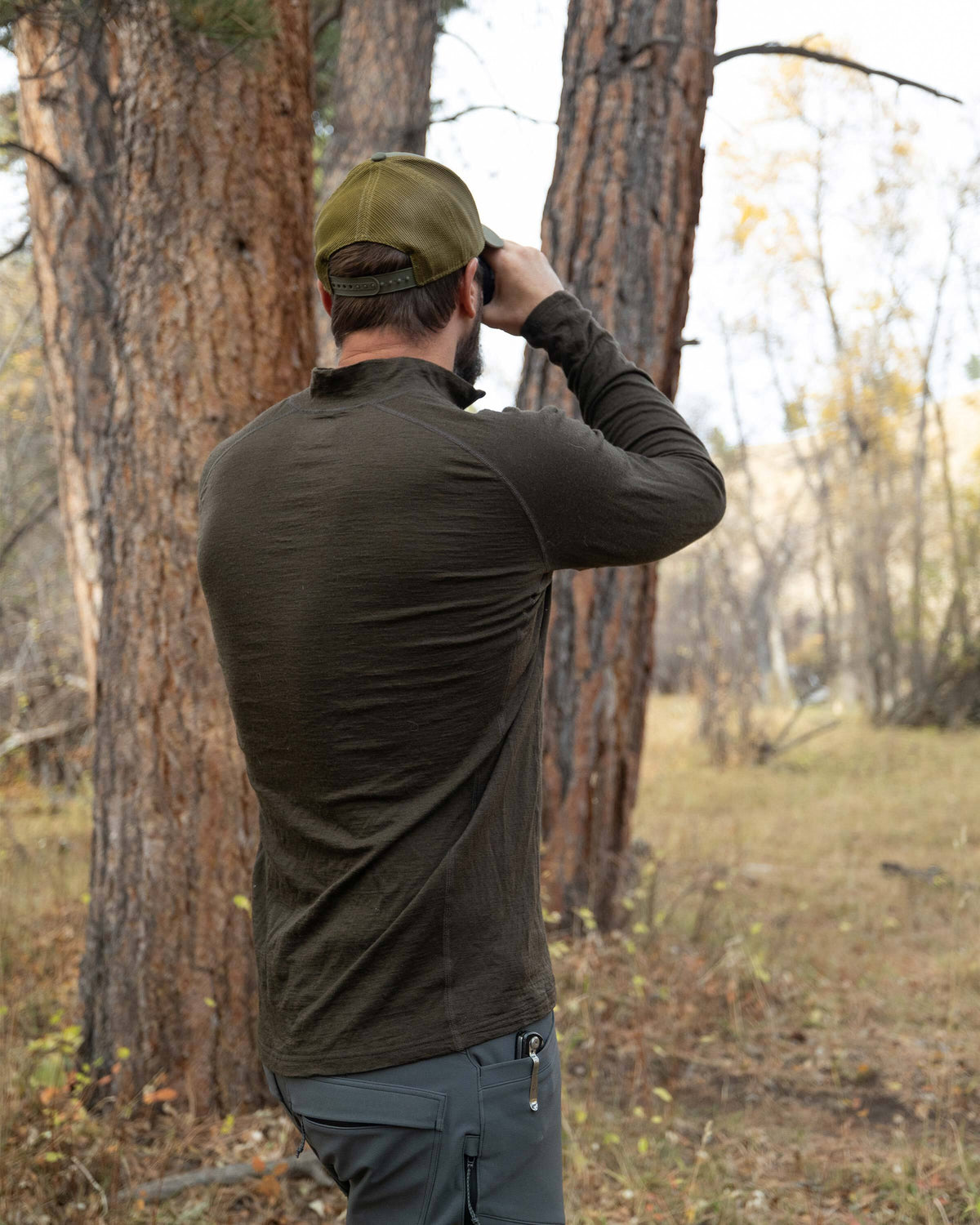 ULTRA Merino 145 Zip-T Hunting Shirt | Verde