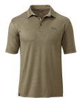 KUIU Performance Polo Topo | Khaki Topo