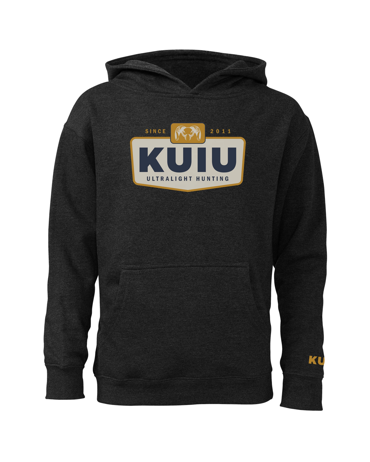 Youth Patch Hoodie | Black