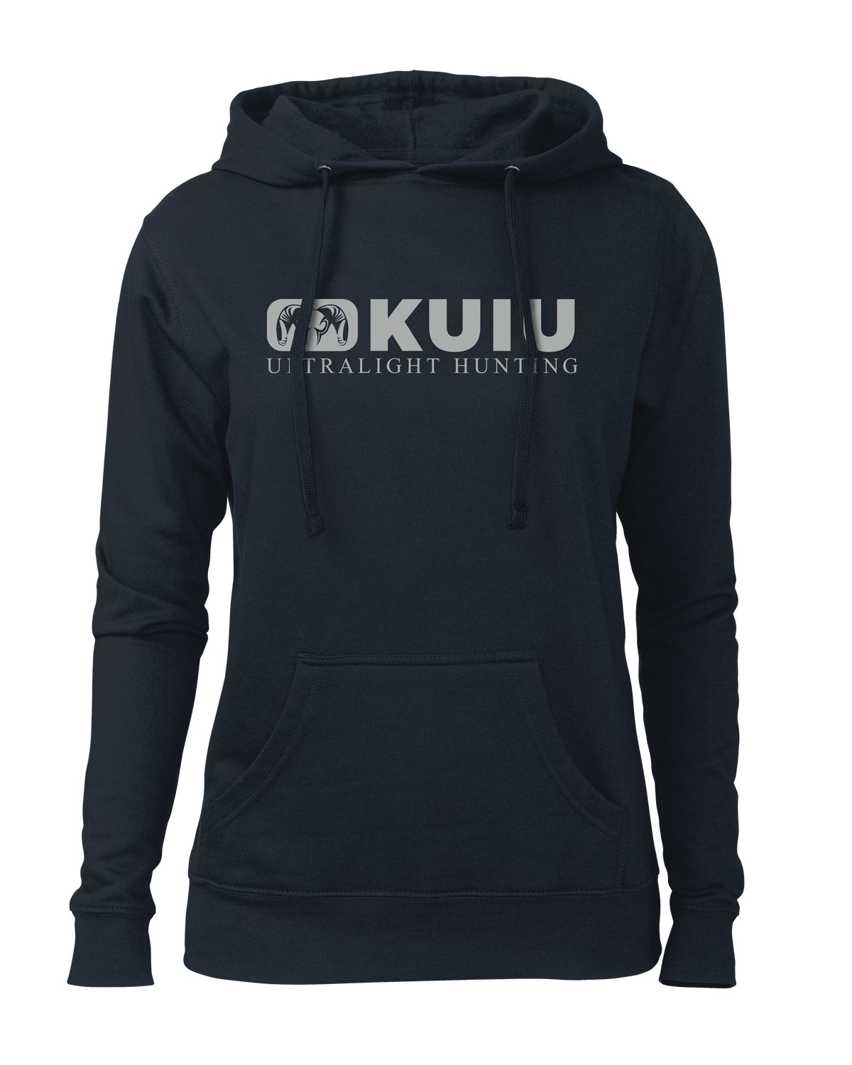 Women’s Block Ram Hoodie | Midnight Heather