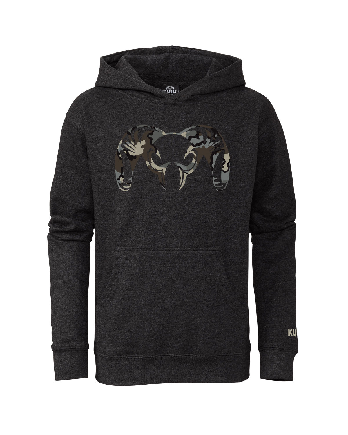 Youth Camo Big Ram Hoodie | Vias