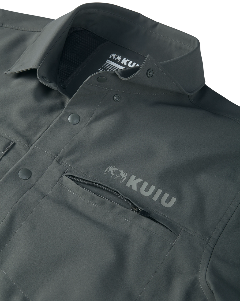 Mesa Vented LS Snap Shirt | Stone