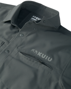Mesa Vented LS Snap Shirt | Stone