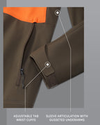 Guide PRO Hooded Jacket | Blaze/Major Brown