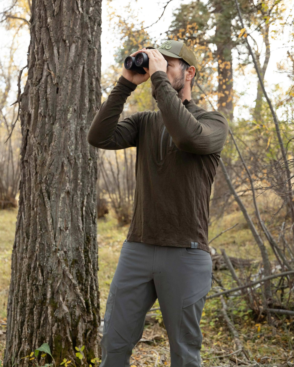 ULTRA Merino 145 Zip-T Hunting Shirt | Loden